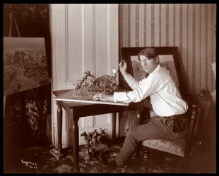 Russell der Cowboy-Künstler, 1905